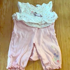 Disney Eeyore onesie 0-3month